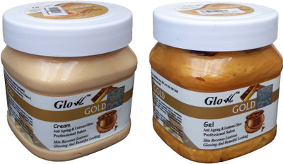 

Glow Right GOLD CREAM With GOLD GEL(Set of 2)