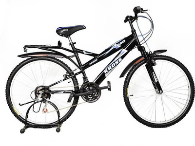 

Kross K-30 Unisex Bike For Teenagers Black 24 T Mountain Cycle(18 Gear, Black)