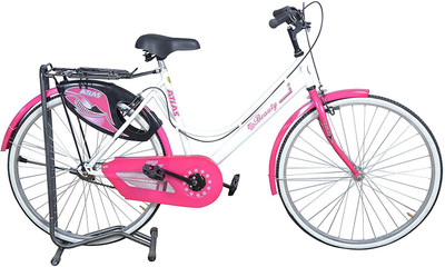 

Atlas Beauty Unisex Bike For Teenagers Pink 24 T Single Speed Recreation Cycle(Multicolor)