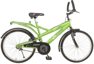 

Kross K-30 Unisex Bike For Teenagers Green 24 T Mountain/Hardtail Cycle(Single Speed, Green), Black;green