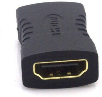 Tech Gear Female Gender Changer HDMI Connector(Black)