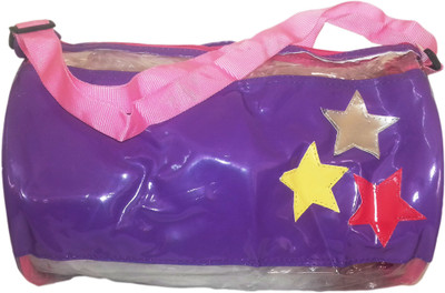 

kidoz kingdom STAR - TRANSPARENT - DUFFEL BAG FOR KIDS Gym Bag(Purple)