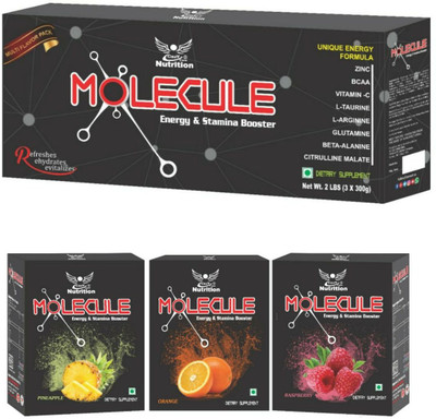 

Cozy Cure Nutrition molecule Energy Drink(3x300 g, multiflavour Flavored)
