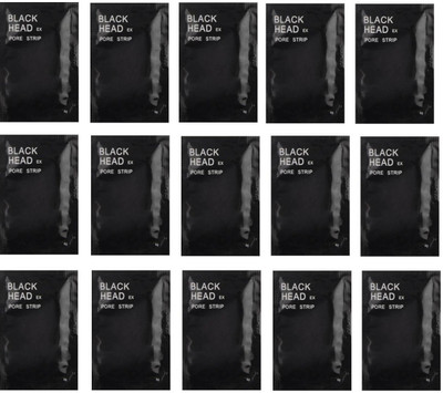 

stylazo Activated Charcoal Blackhead Whitehead Remover Pore Cleansing Black Mask Pack of 15(90 g)