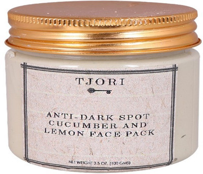 

Tjori Anti-Dark Spot Cucumber And Lemon Face Pack(100 g)