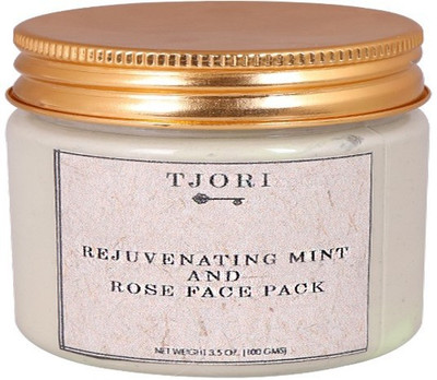 

Tjori Rejuvenating Mint And Rose Face Pack(100 g)