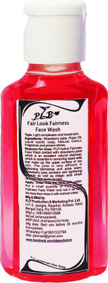 

PLP Herbal Fair Look Fairness Face Wash for All Type of Skin Face Wash(50 ml)