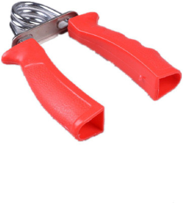 

Leosportz Hand Gripper Strengthener With Plastic Handle To Increase Wrist Finger Fore arm Strength Hand Grip Hand Grip/Fitness Grip(Red)