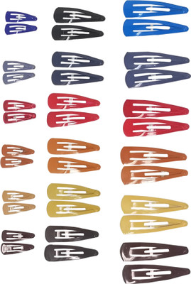 

Evolution TicTac Clips Variety Combo Pack-2 Everyday Use Snap Hair Clips for Women (Pack of 36) Hair Pin(Multicolor)