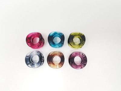 

Evolution Hair Clips, Claw Clips , Butterfly Clips Small,O Shape Shaded Cool Colors for Women / Girls, Pack of 6 Hair Claw(Multicolor)