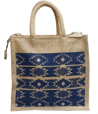 

Pranjals House Bottle Bag(Blue, Beige), Beige;blue