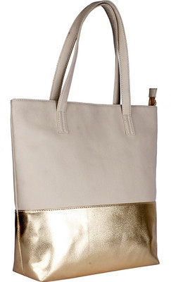 

FLORAMODA Tote(Brown, Silver)