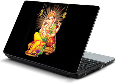 

Pixelz Lord Ganesha Design Vinyl (Matte) Laptop Decal 15.6