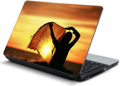 

Pixelz Beautiful Sunset Design Vinyl (Matte) Laptop Decal 15.6