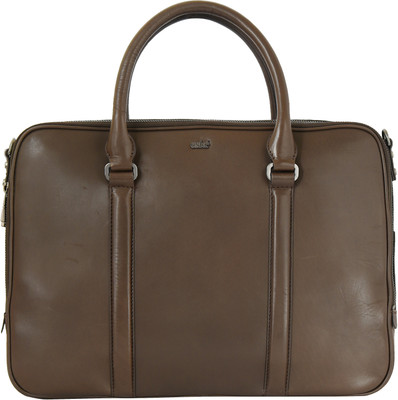 

Eske 15 inch Laptop Messenger Bag(Brown), Stone