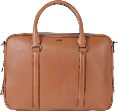 

Eske 15 inch Laptop Messenger Bag(Tan), Dk tan