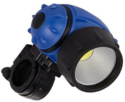 

Iktu Super Bright LED Lights for Your Bicycle - Easy to Mount Headlight with Quick Release System - Best Front and Rear Cycle Lighting - Fits All Bikes LED Front Light(Blue, Black)