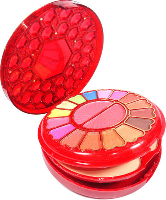 

TYA fashion 16 shade eyeshadow+2 shade blusher+2 shade compact powder +4 lipcolor makeup kit