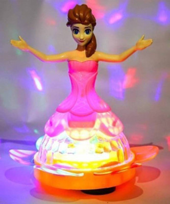 

Be you own label MUSICAL AND ROTATING DANCING PRINCESS TOY WITH FLASHING LIGHTS FOR KIDS(Pink)