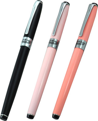 

Auteur Exotic Slim Nib Unique and Limited Edition Fountain Pen(Pack of 3)