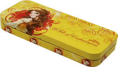 

Disney BELL BELL Art Metal Pencil Box(Set of 1, Multicolor)