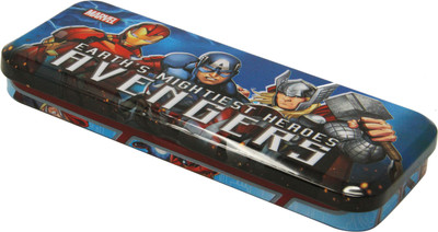 

Marvel AVENGERS AVENGERS Art Metal Pencil Box(Set of 1, Multicolor)