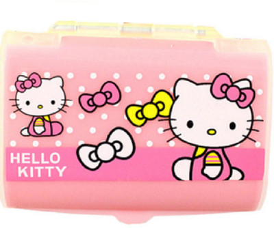 

Sukot 7 Day Small Double Layer Cute Cartoon Pill Box Pill Box(Multicolor)