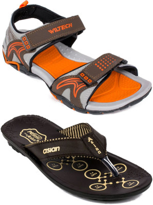 

Asian Men Multicolor Sports Sandals