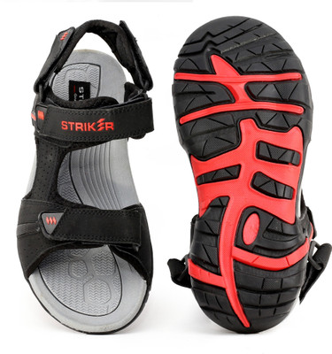 

Striker Men Black Sports Sandals