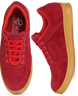 Emosis FreshLook Sneakers For Men(Red