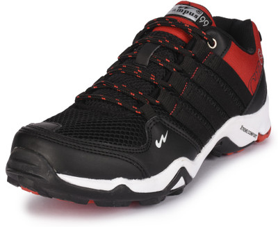 

Campus TRIGGEER Running Shoes For Men(Black, Red, Blk-rst