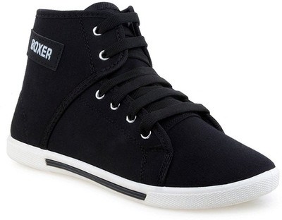 

Pexlo Black 303 Casual Shoes (Sneakers Shoes) Sneakers For Men(Black