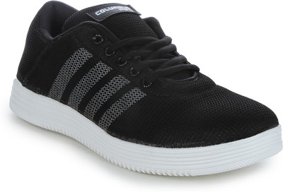 Columbus Canvas-5007 Walking Shoes For Men(Black, Grey