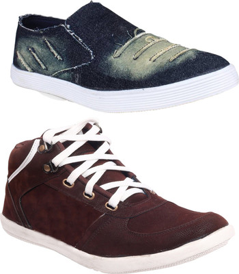 

CoolSwagg COOLSWAGG COMBO OF STYLISH CASUAL SHOES Casuals For Men(Multicolor, Multicolour