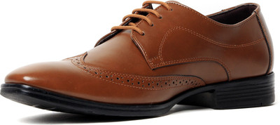 

LAWMAN PG3 Lace Up For Men(Brown, Tan