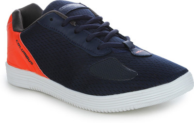 

Columbus Canvas-5008 Sneakers For Men(Navy, Orange