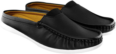 

Blinder Men's Black Half Back Open Casuals For Men(Black