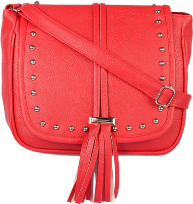 

REYAZ @ JAIBUN Women Casual Red PU Sling Bag