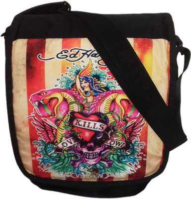 

KIDOZ KINGDOM Boys & Girls Casual Black Polyester Sling Bag