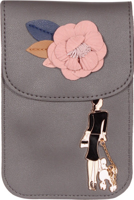 

bryony Girls Casual Grey PU Sling Bag