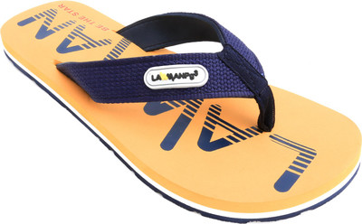 

LAWMAN PG3 Flip Flops, Blue & yellow