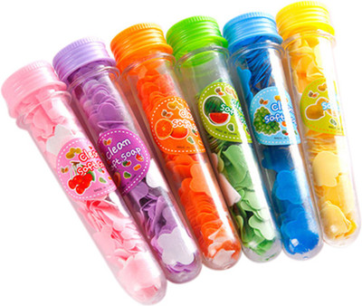 

Perfect shopo Tube Petal Scented Portable Powder Soap Bath For Travel (Set Of 6 Pcs )(6 g, Pack of 6)