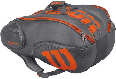 

Wilson Vancouver 15 Pack Padded Starps(Grey, Kit Bag, Grey;orange