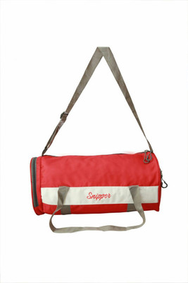 

Snipper Stylish Gym Bag with Shoe Compartment(Red, Kit Bag)