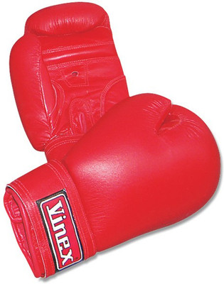 Vinex VBG-10R Boxing Gloves (Men, Red)