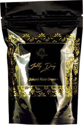 

Jolly Day SAKURA ROSE Saffron, Rose Green Tea(50 g, Pouch)