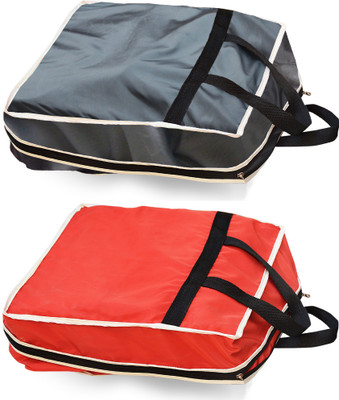 

Home Candy Shoe Pouch(Red, Grey), Grey;red