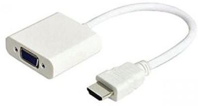 

Buy Genuine TV-out Cable HDMI to VGA Adapter Cable, 1.5m Gold-plated 1080P HDMI Male to VGA Male Active Video Converter Cord Support Notebook PC DVD Player Laptop TV Projector Monitor Etc(Black & White, For TV)