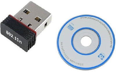 

Teratech 450Mbps 802 Wi-Fi Receiver 2.4Ghz 802.11B/G/N 2.0 Wireless Wi-Fi Network USB Adapter(Black)