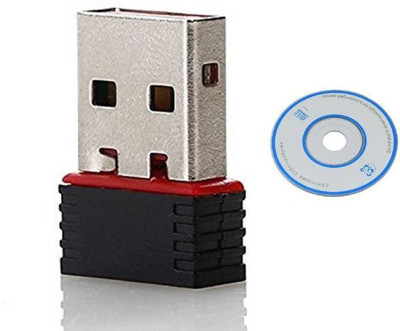 

Teratech 600 Mbps Wireless Wifi For Computer USB Adapter(Black)